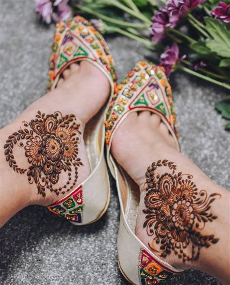 Simple Henna Designs For Beginners On Feet