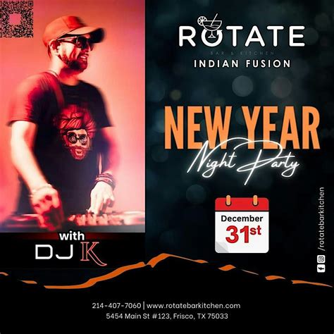 Countdown to 2025: The Ultimate NYE Bash, Rotate Bar and Kitchen ...