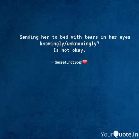 Sending her to bed w... | Quotes & Writings by Nikhita Johari | YourQuote