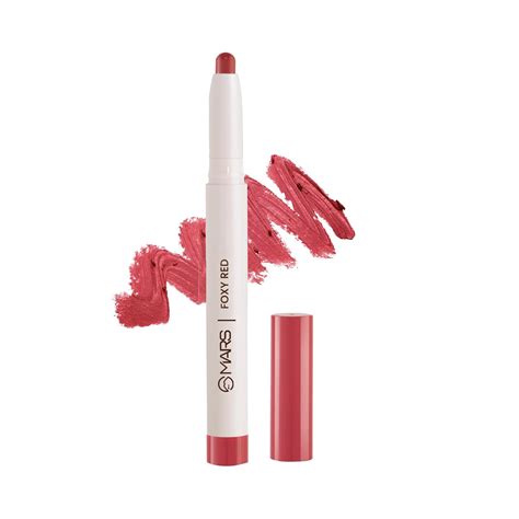 Buy MARS Retractable Poppins Long Lasting Lip Crayon | Matte Finish ...