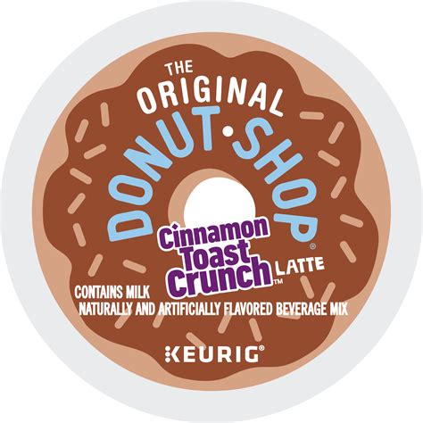 The Original Donut Shop, One Step Cinnamon Toast Crunch Latte K-Cup ...