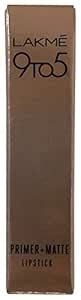 Buy Lakmé 9 To 5 Primer & Matte Lipstick - Garnet Punch, 3.6g Carton ...