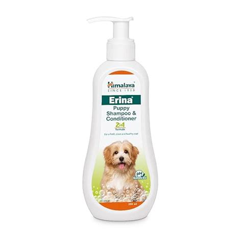 Buy Himalaya Erina Puppy Shampoo & Conditioner | 200 ml | Gentle 2-in-1 ...