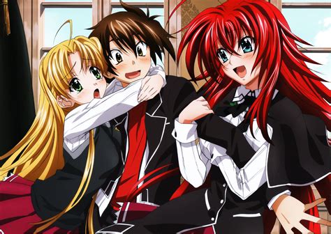 tnk, Highschool, Dxd, Highschool, Dxd, Visual, Collection, Hyoudou, Issei, Rias, Gremory, Asia ...