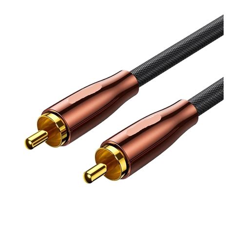 XOIIIQND Coaxial Audio Cable Pure Copper high-Fidelity coaxial Digital ...