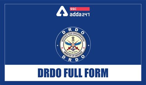 Defence Research and Developement Organization (DRDO) Full Form : What ...