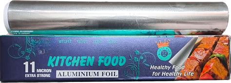 V4L Food Grade Aluminium Foil for Food Packing 9m Pack of 2 : Amazon.in ...