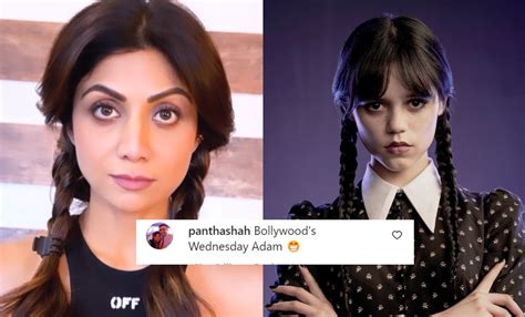 Bollywood's Wednesday Addams? Shilpa Shetty Recreates Jenna Ortega's ...