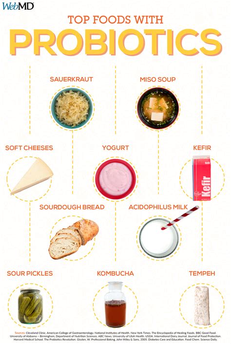 Foods With Probiotics | Probiotics, Probiotic foods, Food protection