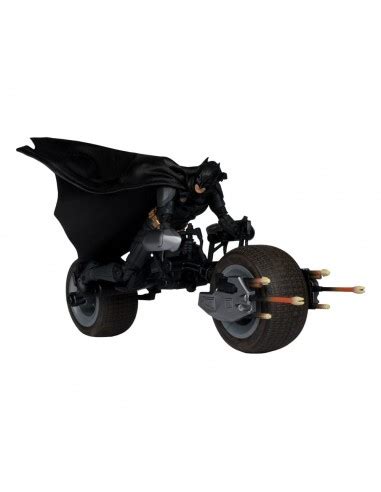 PiXELATOY - Batman & The Batpod. DC Multiverse. The Dark Knight. McFarlane