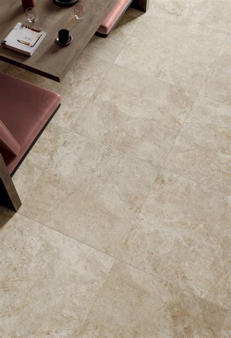 Happy Floors - Navona 24 in. x 24 in. Porcelain Cross Cut Tile - Honey ...