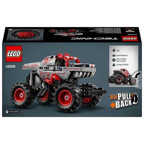 Buy LEGO Technic Monster Jam ThunderROARus Pull-Back Truck Building Kit ...