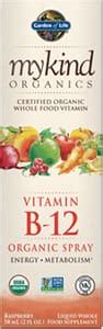 mykind Organics B12 Spray, 58 ml (2 fl oz) - Life Extension