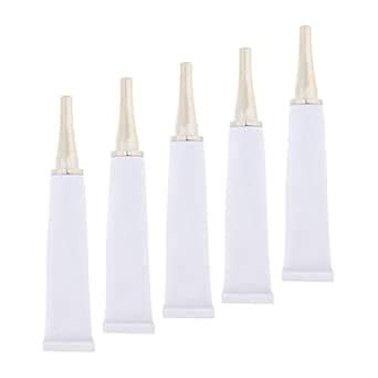 ZOOMELLA 5X Empty Tubes Bottle Makeup Sample Packing Jar for Eye Cream ...