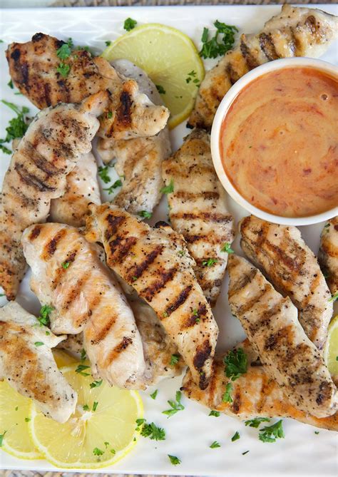 Grilled Chicken Tenders