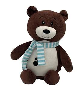 Buy NATKHAT Floppy Leg Bear with Muffler - 35cm Plush Toy | Soft and ...