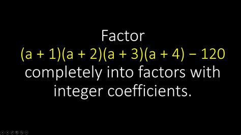 Image result for Factorisation Difficile