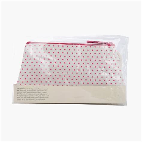 Buy PINAKEN Flamingo Blush Multicolour Printed Cosmetic Bag from ...