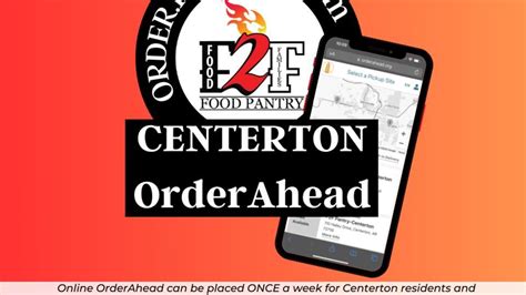 Centerton OrderAhead Food Pantry, F2FPantry 110 Hailey Dr., Centerton ...