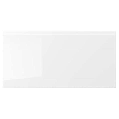 VOXTORP Drawer front, high-gloss white, 80x40 cm - IKEA