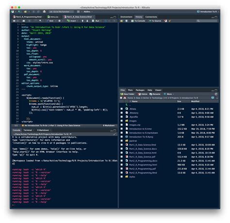 R Studio 的图像结果