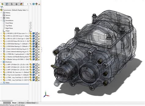 SolidWorks Assembly Transparency 的图像结果
