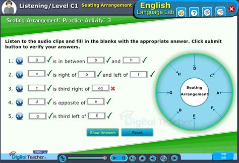 English Language Lab Listening Skills Infographics