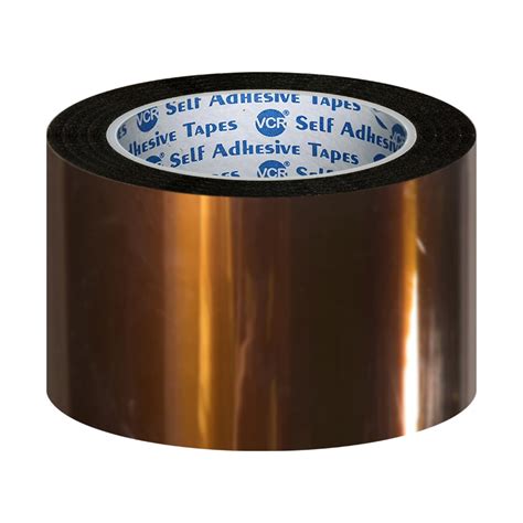 VCR kapton Tape 48mm / 02 inches Width - 33 Meters in Length - Amber ...