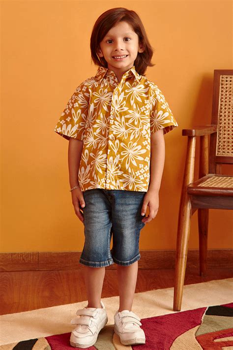 Zain Collared Boy Shirt – The Mama Project