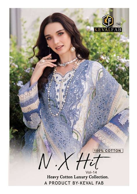 KEVAL FAB K KASHA NX HIT VOL 14 COTTON DIGITAL PRINT SALWAR SUITS AT ...
