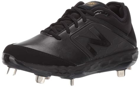 New Balance 3000 V4 Men's Baseball Metal Cleat, Black/Black, 16 US ...