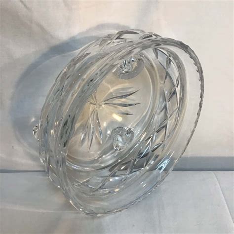 Heavy Lead Crystal Fruit Bowl