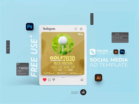 Golf Tournament Flyer Template 的图像结果