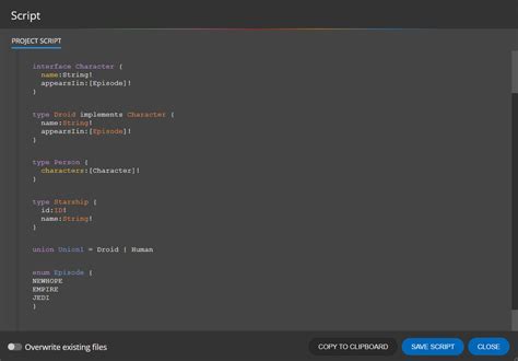 Automatic Graphql Schema 的图像结果