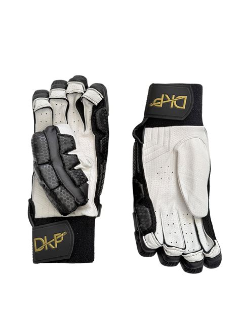 DKP Limited Edition Black and Navy Cricket Batting Gloves – DKP Cricket