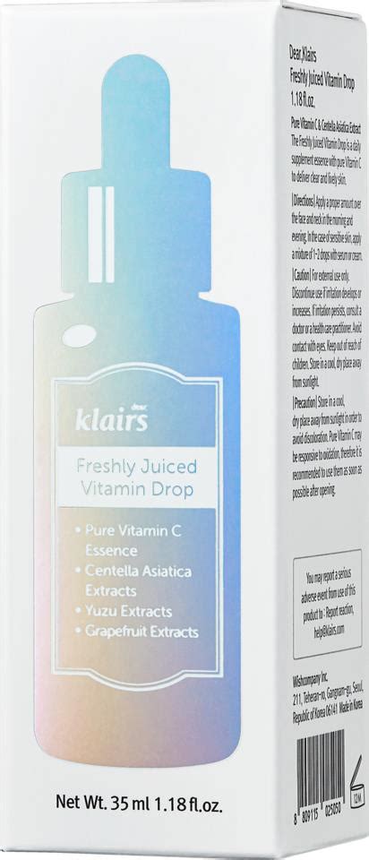 Klairs Vitamin Freshly Juiced Vitamin Drop 35 ml | lyko.com