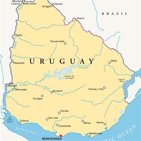 What is the Capital of Uruguay? | Mappr