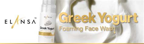 Elansa Greek Yoghurt Foaming Face Wash, 100ml : Amazon.in: Beauty