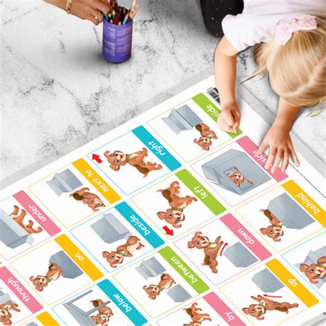 GO WOO Pack of 2 ADDITION and PREPOSITIONS Educational charts Price in ...