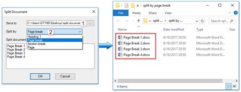 Image result for How to Split a Word File into Multiple Files