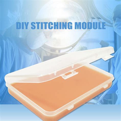 Buy ankishi High-simulation silicone suture module Self-DIY wound ...