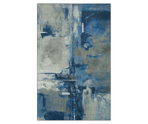 Mohawk Mohawk Home Fusion Blue Area Rug | Big Lots