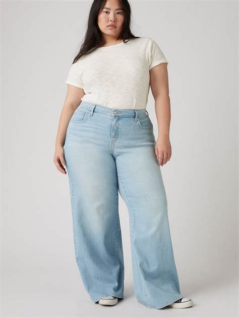 Light Wash Levi’s® Stellar Stretch Plus Sizes For Women | Levi's® CA