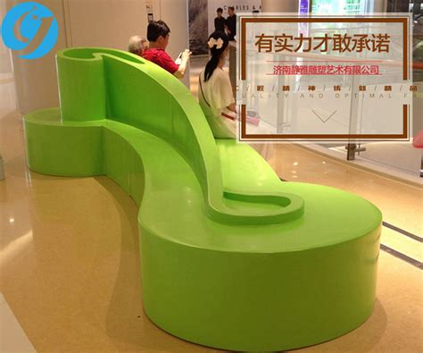 卡通创意玻璃钢造型天鹅休闲座椅 - 深圳市凡贝尔玻璃钢工艺有限公司