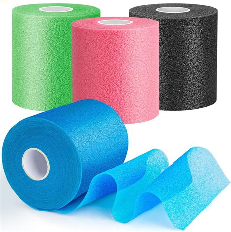 Amazon.com: 4 Pack Pre Wrap Athletic, Multi Color Prewrap, Pre Wrap for ...