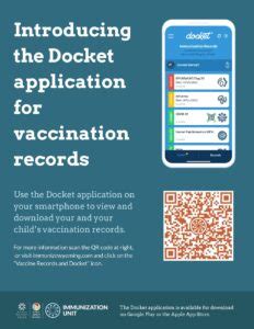 Docket Immunization Record Update 的图像结果