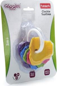 FUNSKOOL Clackie Toothies Rattle Price in India - Buy FUNSKOOL Clackie ...