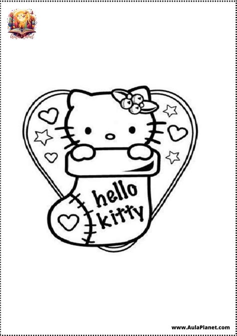 Dibujos de Hello Kitty para Colorear e Imprimir Gratis