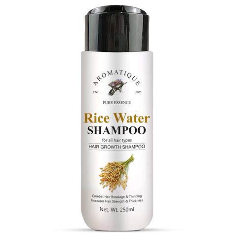 Buy Aromatique Rice Water Hair Growth Shampoo with Biotin | Gentle ...