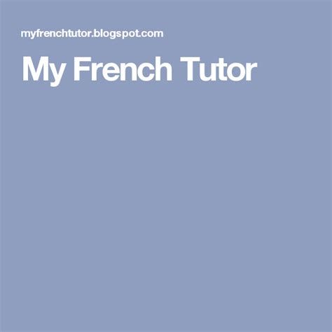 The Language Tutor French Lesson 12 的图像结果